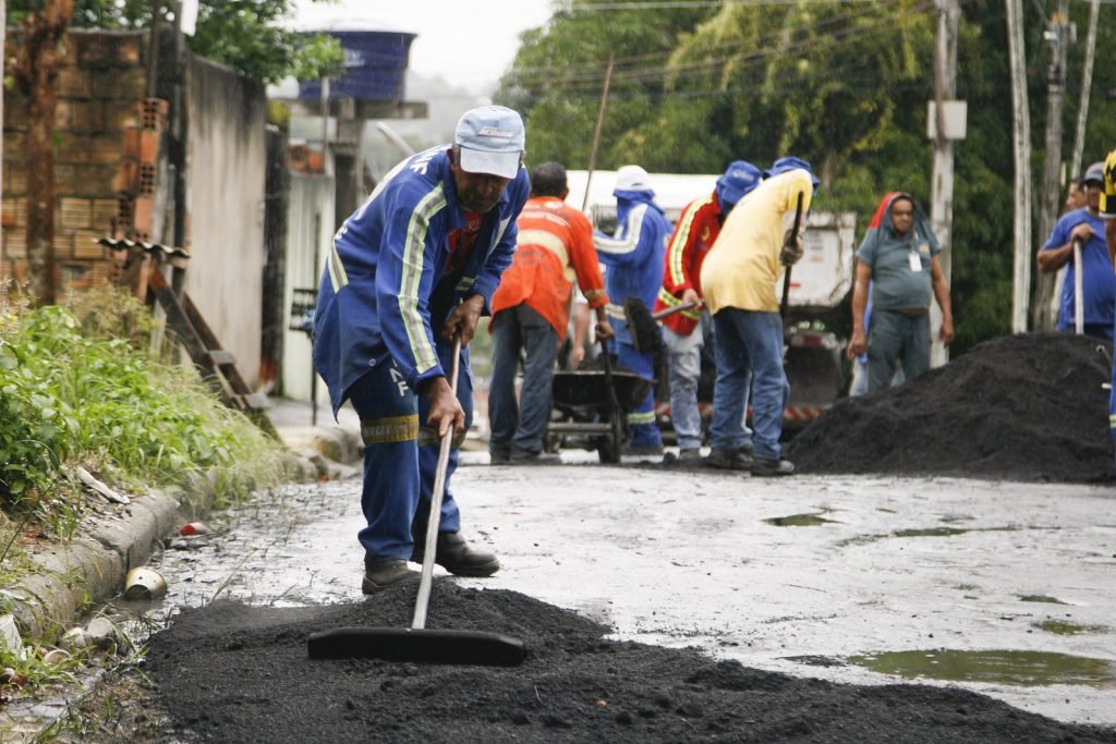 Mais de cinco quilômetros de vias já foram recuperadas no Terra Nova