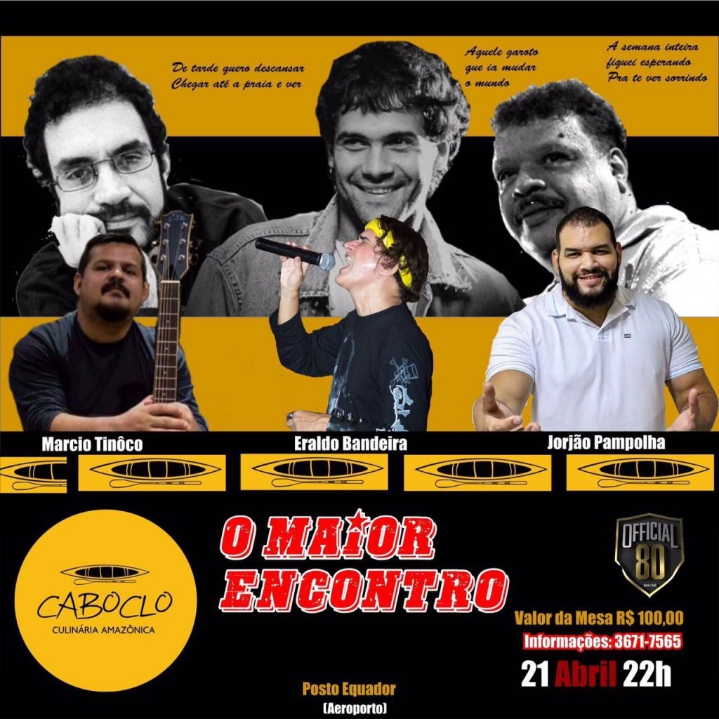 O Maior Encontro reúne três intérpretes e três grandes compositores neste feriado