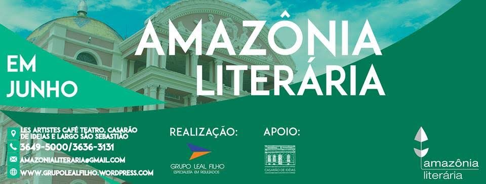 Manaus sedia primeira edição da Feira Amazônia Literária