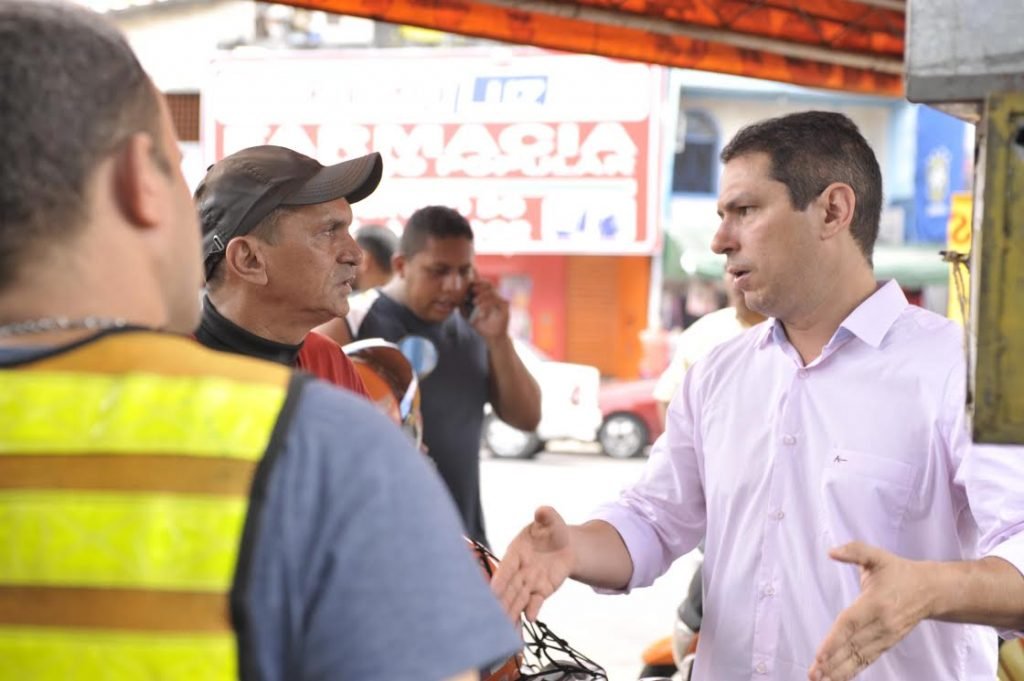 Marcelo Ramos intensifica campanha corpo a corpo em Manaus