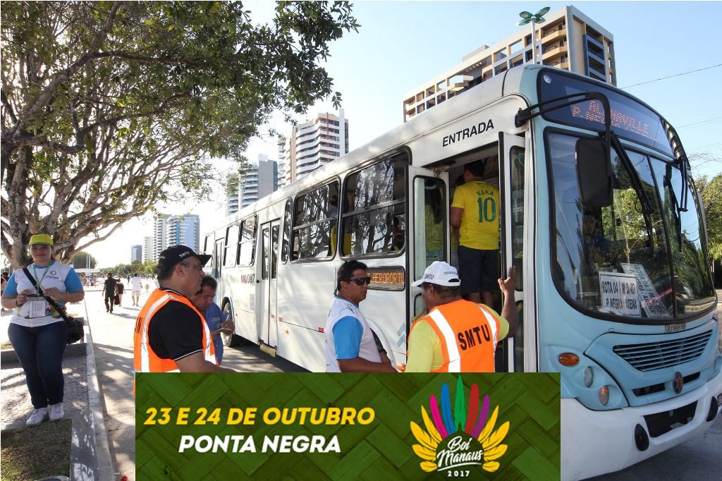 #Manaus348 – Ônibus até 4h30 para curtir a festa na Ponta Negra