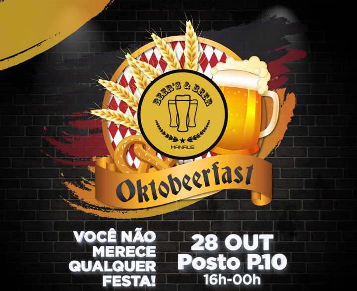A OktoBeerFast é a versão manauara da tradicional festa alemã