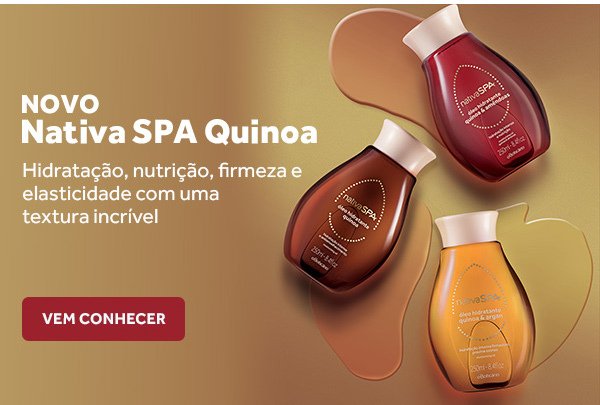Quinoa está sendo utilizada como produto de beleza pelo O Boticário