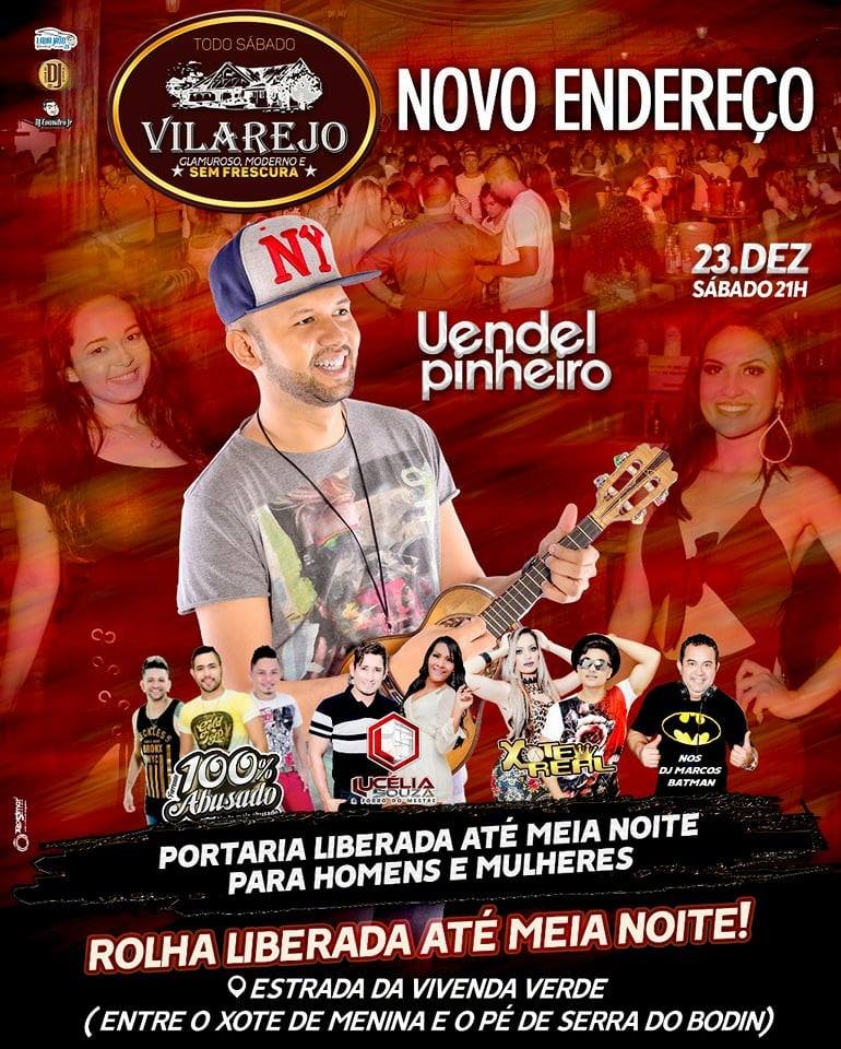 ‘Vilarejo’ abrirá em novo endereço com show de 100% Abusadi e Xote Real