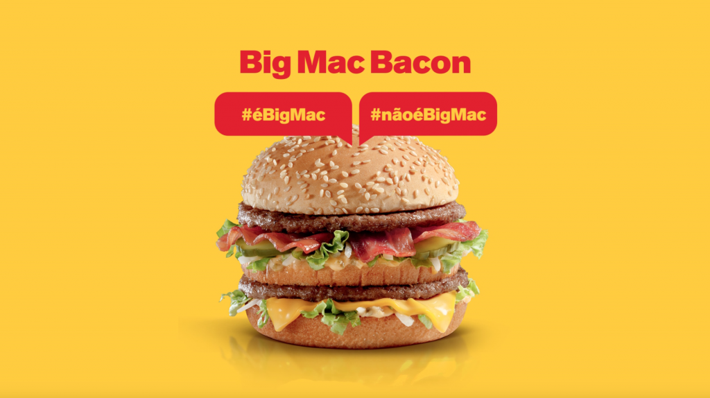Big Mac Bacon e Duplo Big Mac chegam ao McDonald’s