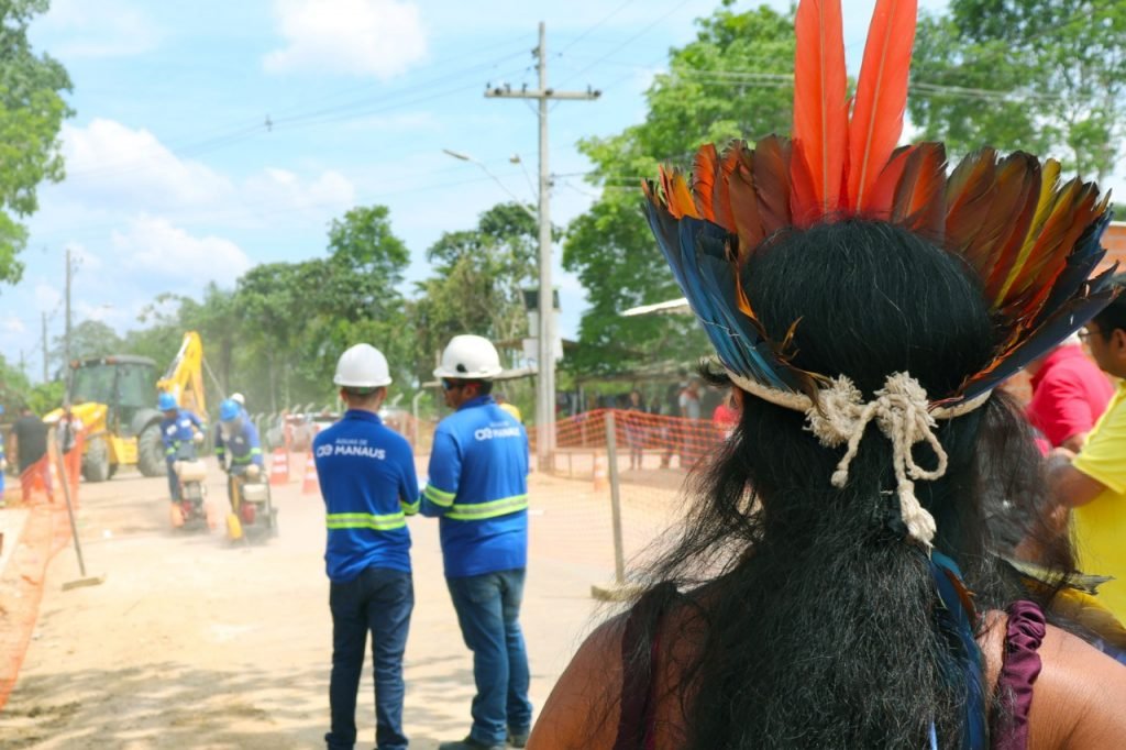 Mais de 2,5 mil moradores serão beneficiados com nova rede de abastecimento de água no Parque das Tribos, no Tarumã