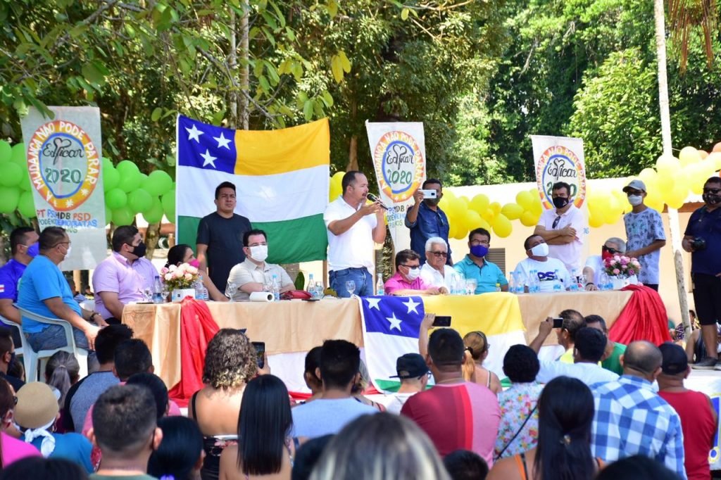 Em Barcelos, Podemos lança 14 pré-candidatos a vereador e anuncia apoio à reeleição do prefeito Edson Mendes
