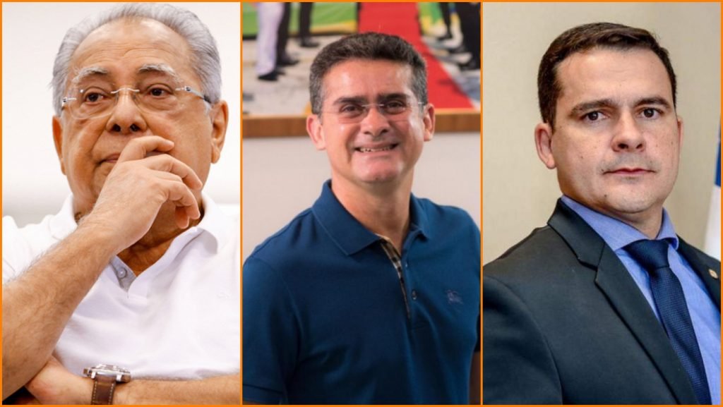 Com Amazonino liderando intenções de voto, disputa pelo 2º lugar afunila em Manaus Com Amazonino liderando intenções de voto, disputa pelo 2º lugar afunila em Manaus