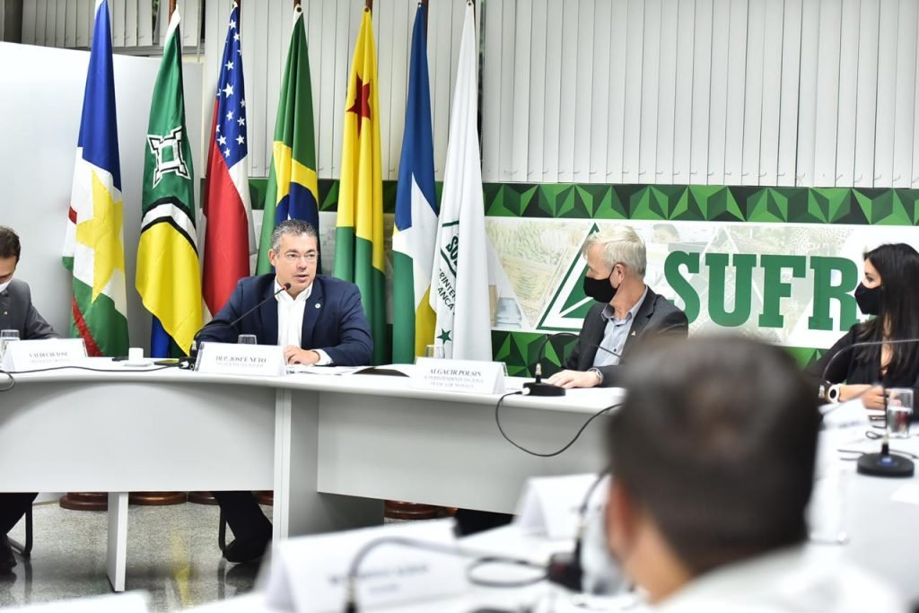 Aleam, Suframa, SUDAM e Basa unem esforços pelo desenvolvimento econômico da Amazônia Aleam, Suframa, SUDAM e Basa unem esforços pelo desenvolvimento econômico da Amazônia