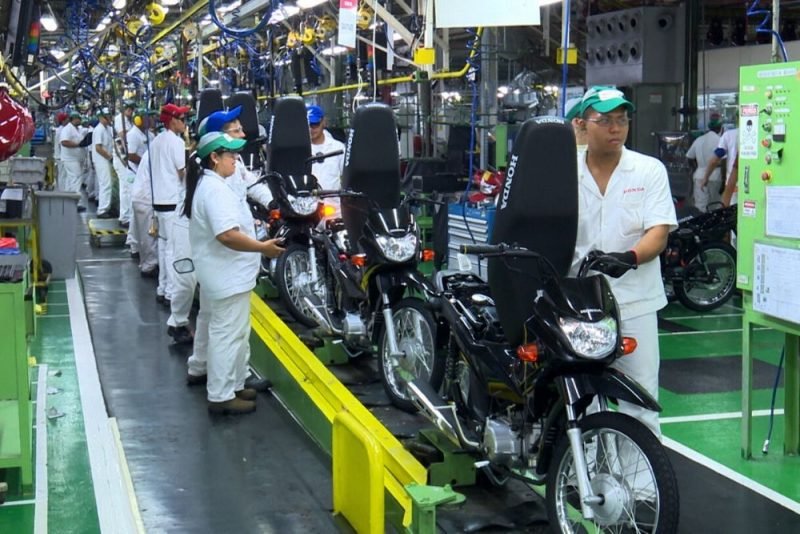 Indústrias do Polo Industrial de Manaus produzem mais de 103 mil motocicletas em maio