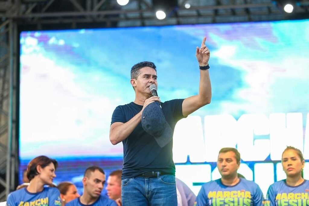 ‘Manaus é uma das cidades mais evangélicas do Brasi’, afirma David Almeida na ‘Marcha para Jesus’