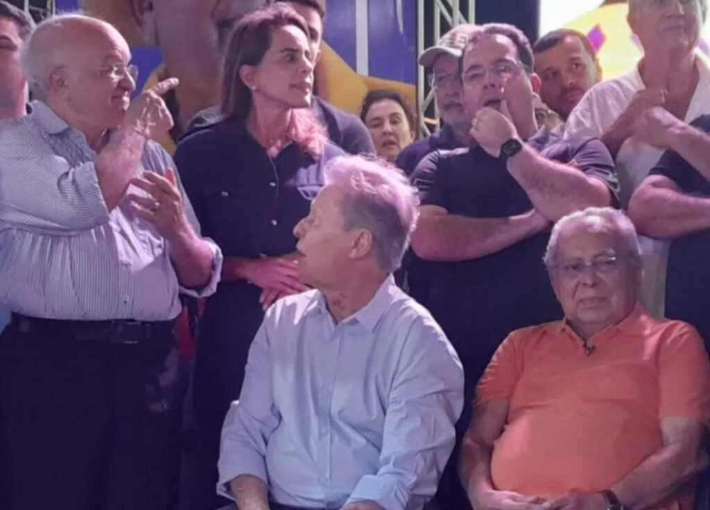 Amazonino lança pré-candidatura ao governo com Melo e Arthur no palanque
