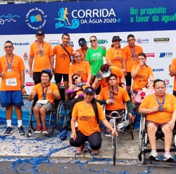 Corrida de rua inclusiva cresce em Manaus, atrai adeptos e ajuda na saúde e interação social
