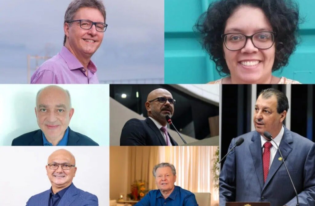 Sete disputam a única vaga do Amazonas no Senado Federal nestas eleições