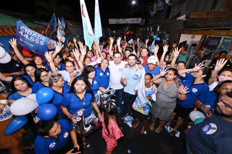 Roberto Cidade cumpre ‘maratona’ de atividades de campanha na zona Leste de Manaus