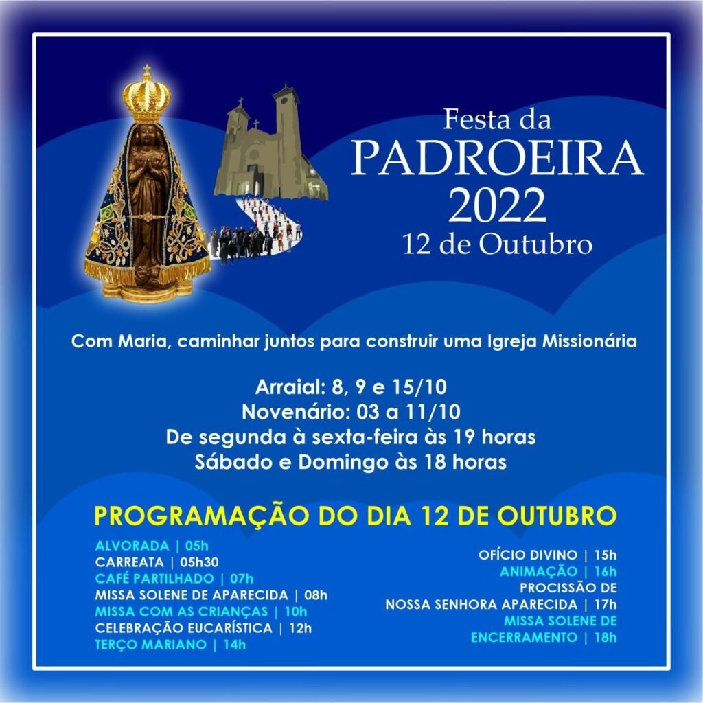 Festa de Nossa Senhora Aparecida 2022, em Manaus, retoma tradicional procissão, após dois anos da pandemia