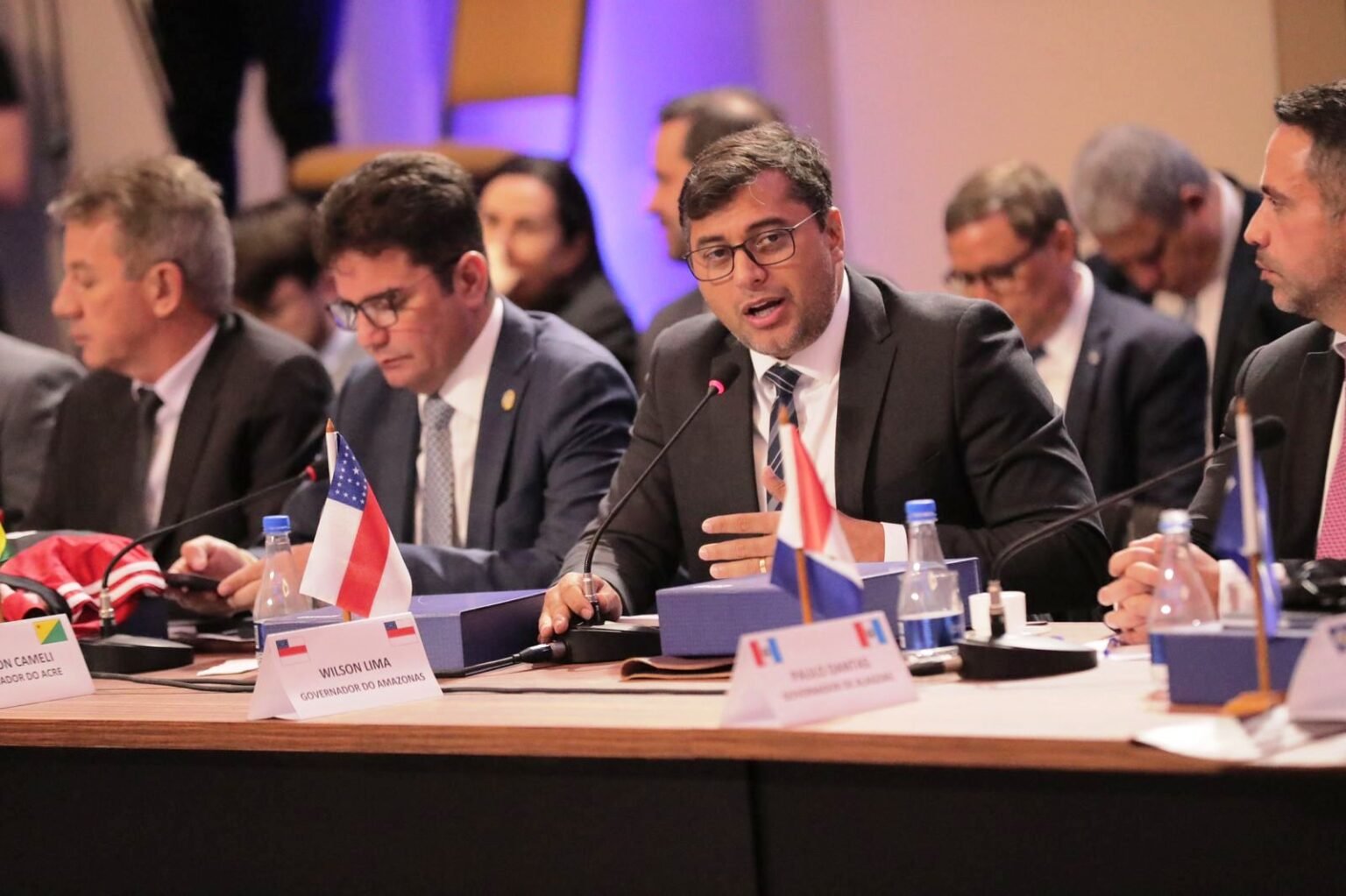 Em fórum com os 27 governadores, Wilson Lima destaca que defesa da Zona Franca é pauta prioritária do Governo do Amazonas