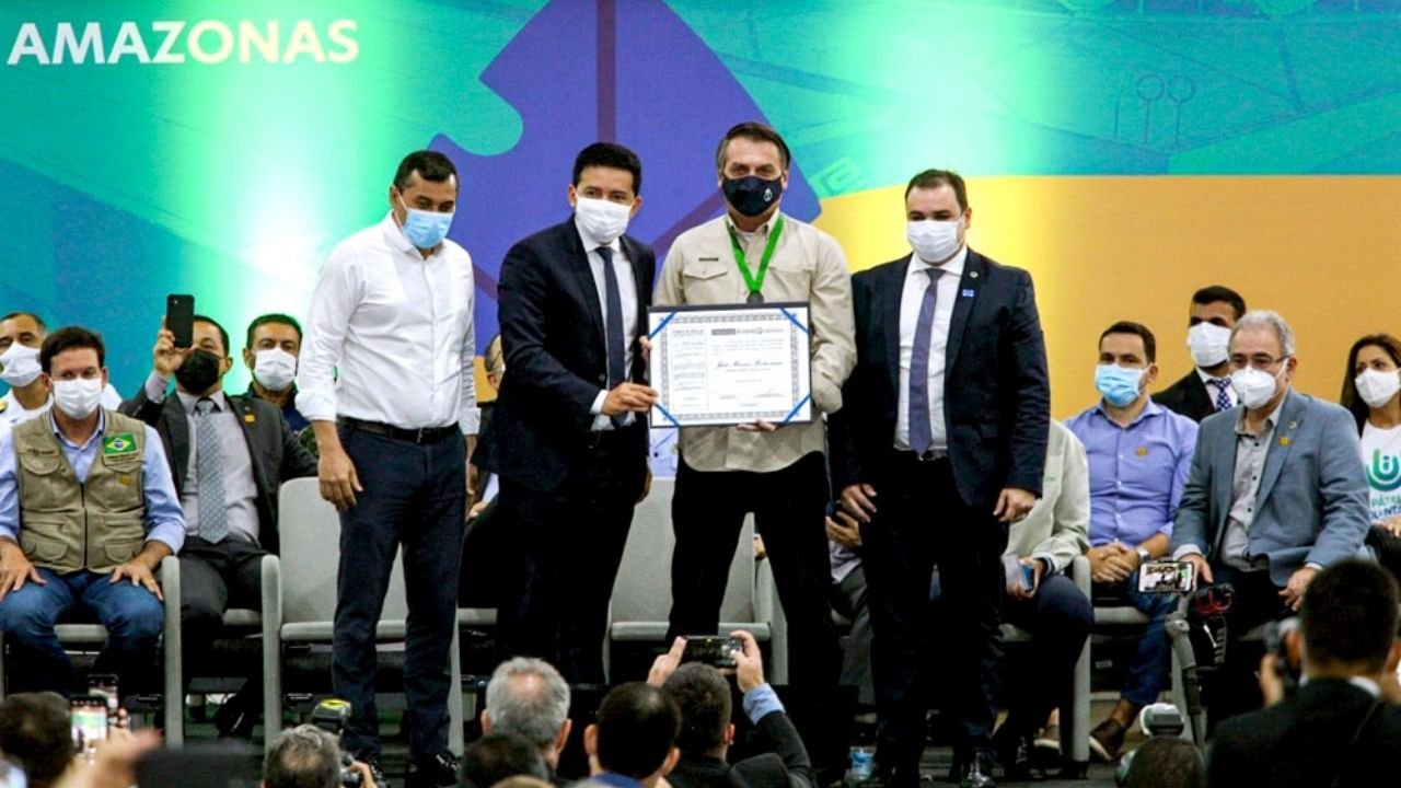 Michelle cidadã Amazonas Bolsonaro