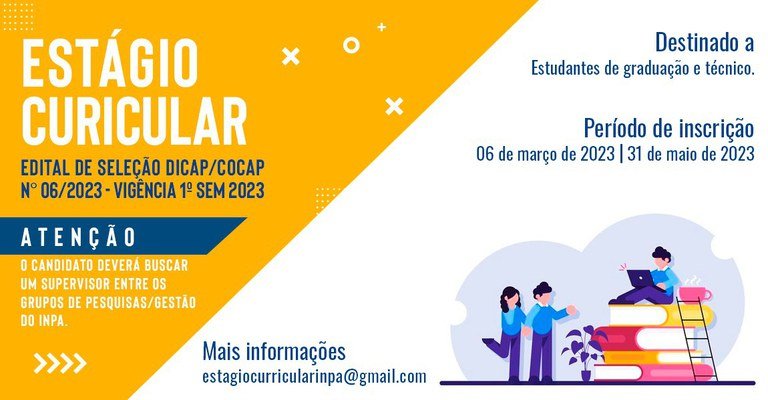 Estágio Obrigatório Inpa Superior