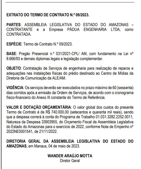 presidente Assembleia centro mídias