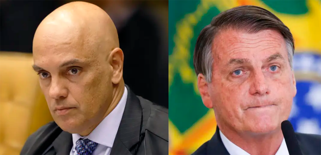 Moares retira sigilo de investigação do cartão de vacina de Bolsonaro Moares sigilo cartão vacina Bolsonaro