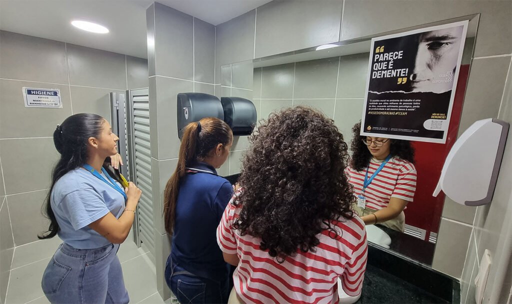 campanha assédio discriminação trabalho