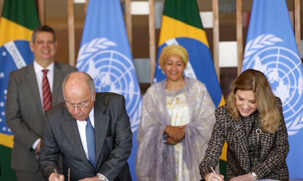 Governo firma parceria com a ONU para Desenvolvimento Sustentável