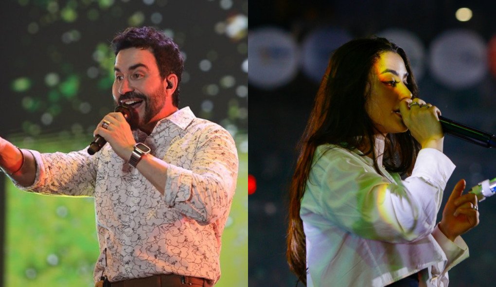 Padre Fábio de Melo e Isadora Pompeo fecham última noite de #SouManaus