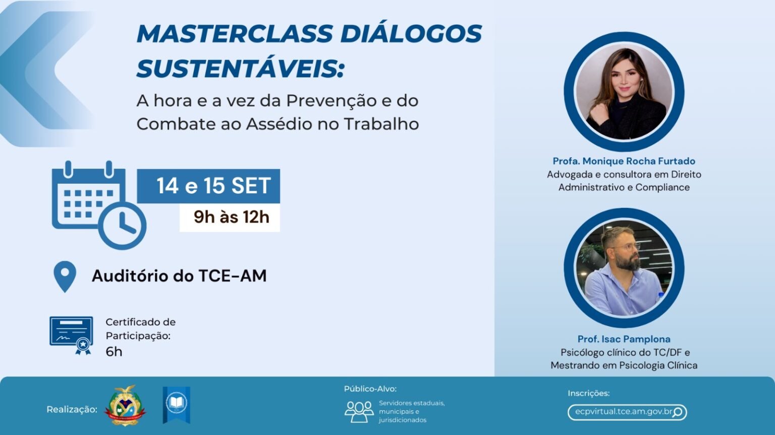 No AM, palestra debate prevenção e combate ao assédio no ambiente de trabalho