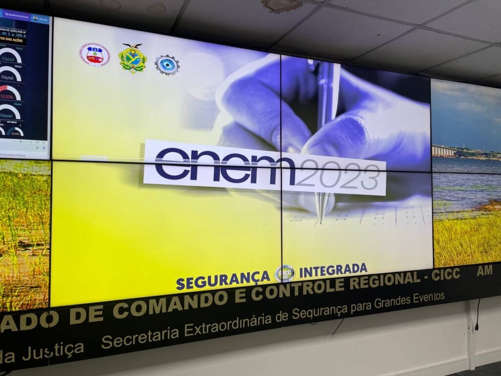 Sete escolas do AM registram queda de energia no primeiro dia do Enem 2023