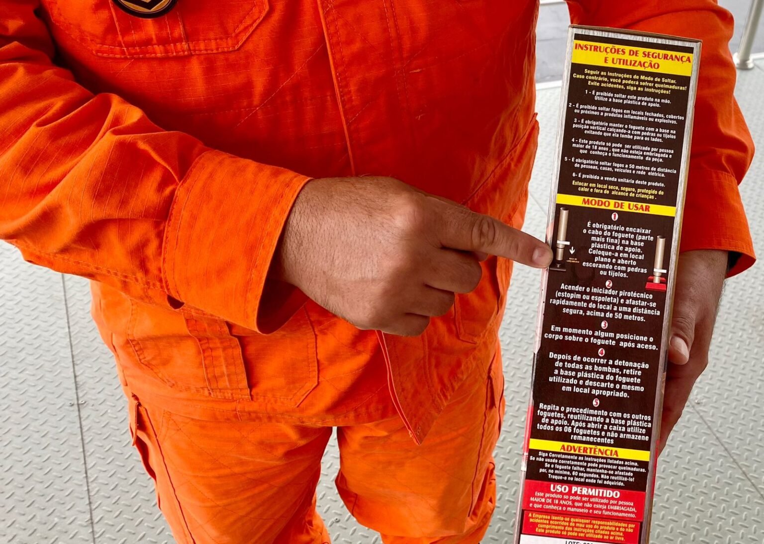 Festas de fim de ano: Cuidado é essencial no manuseio correto de fogos de artifício