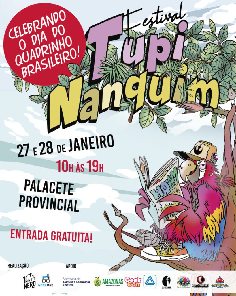 Festival Tupinanquim reúne amantes de quadrinhos e cultura pop, em Manaus