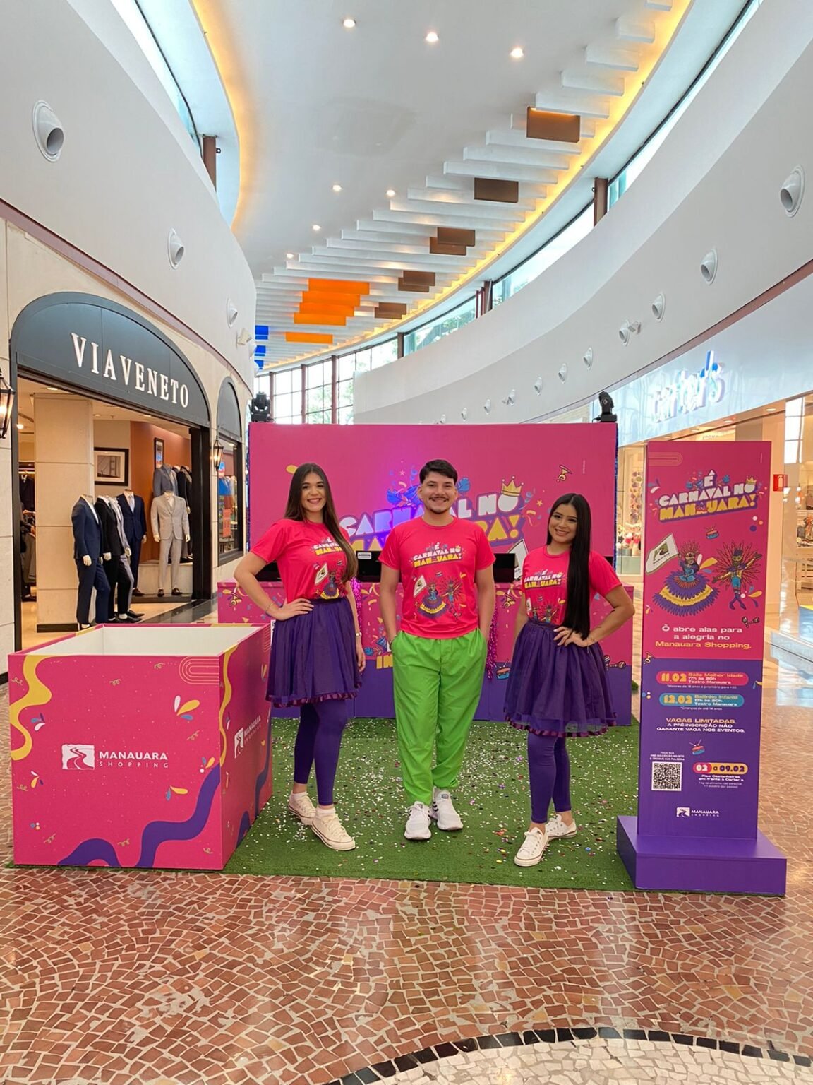 Carnaval no Manauara Shopping terá bailes para crianças e público 50+