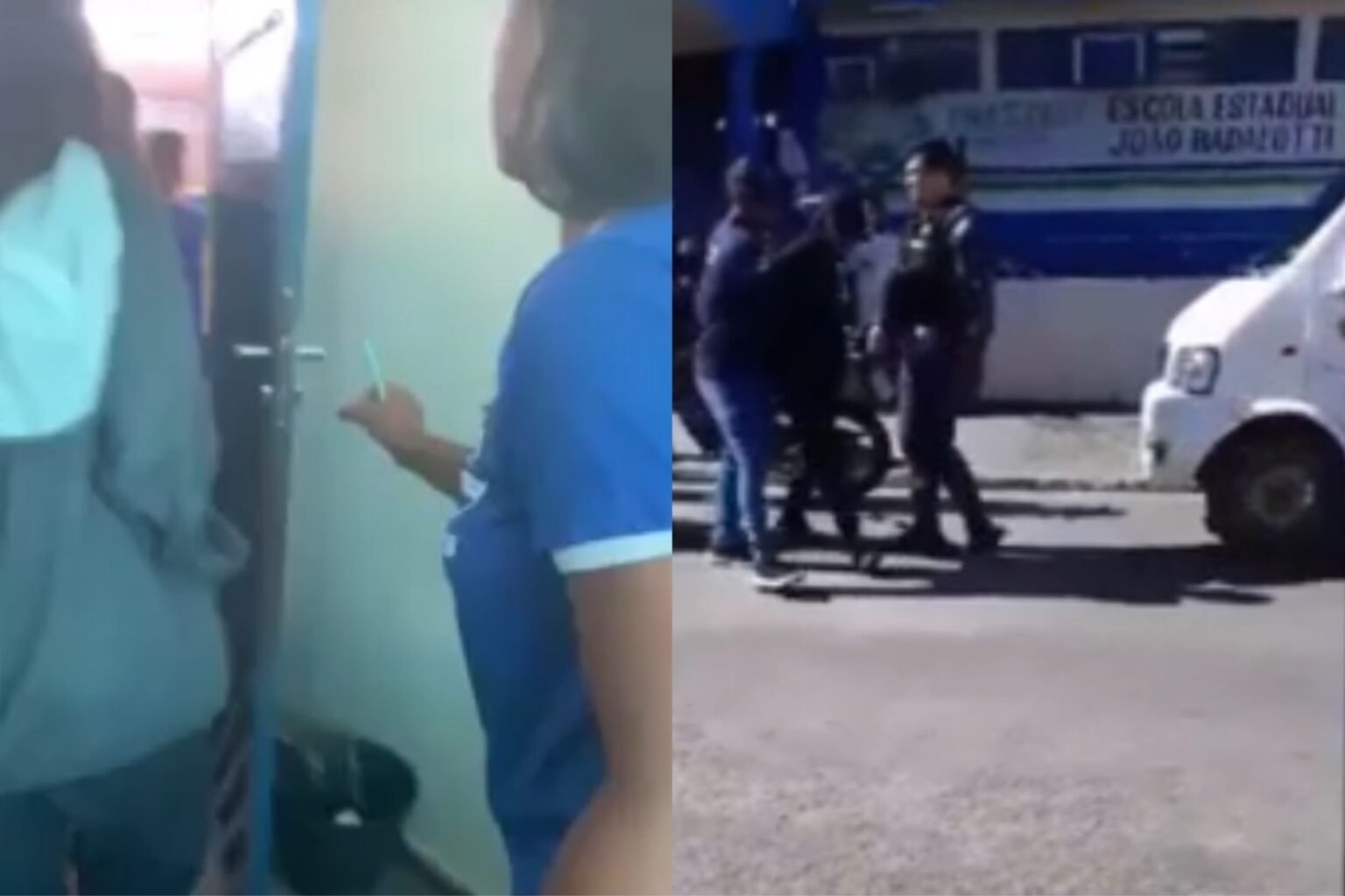 VÍDEO: Adolescente de 14 anos causa pânico ao invadir escola armado e atacar colegas em Barcelos