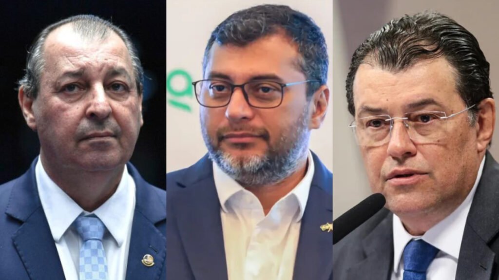 Wilson, Omar e Braga disputam os 10 maiores colégios eleitorais do Amazonas Wilson Lima Omar Aziz