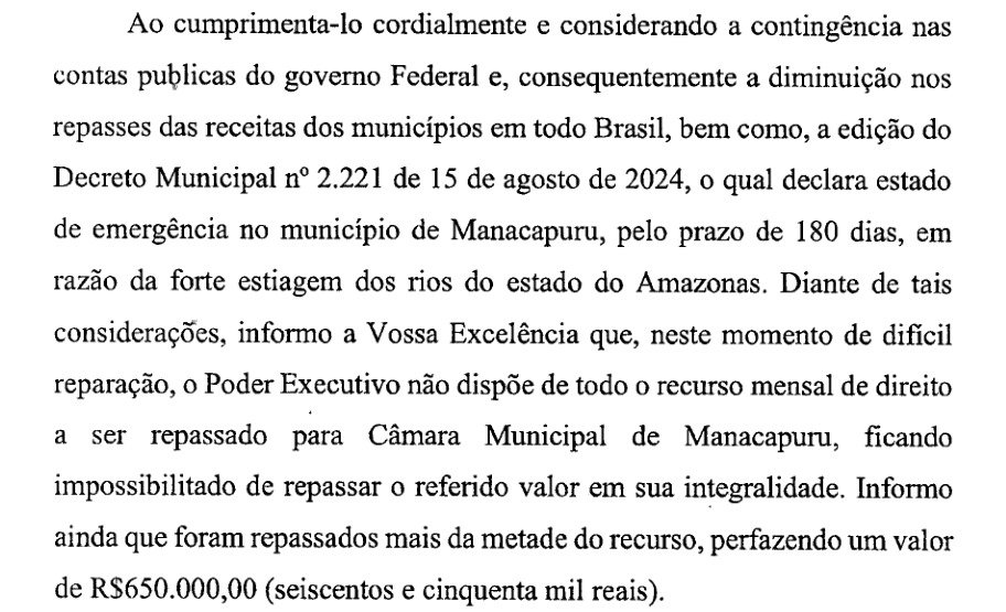 Justiça/ Câmara de Manacapuru