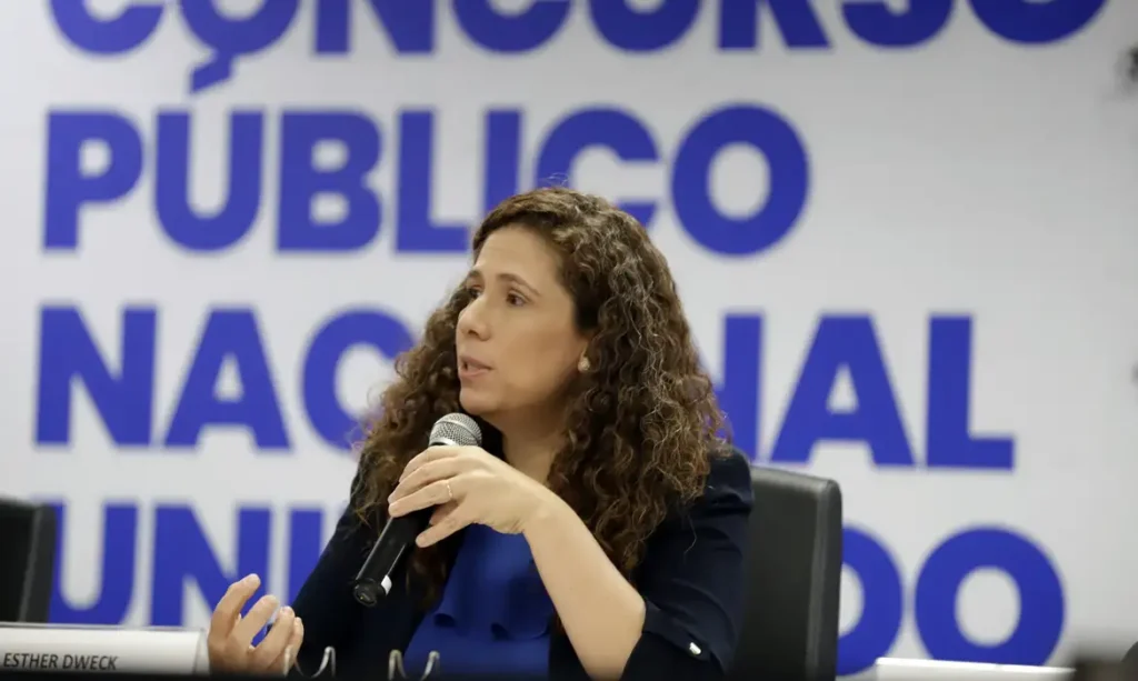 Provas do Concurso Unificado tiveram abstenção acima de 50%, diz ministra concurso provas ministra