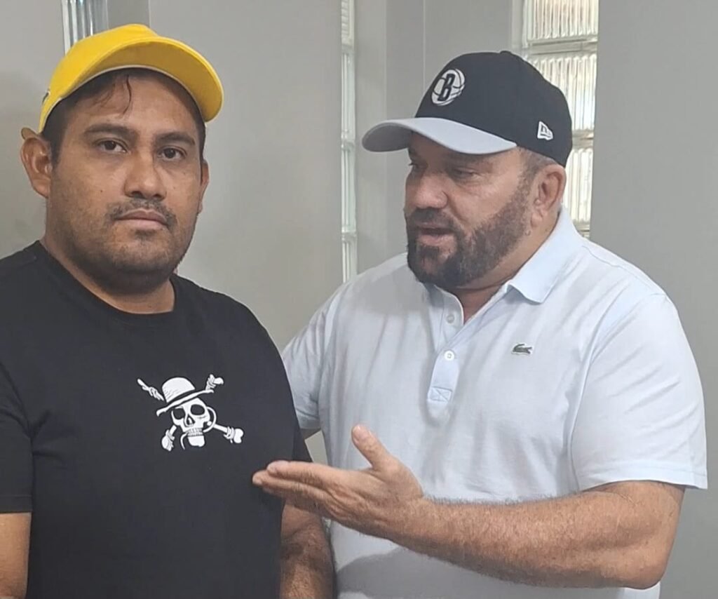 Candidato a vereador recebeu o apoio do prefeito a reeleição Nicson Marreira e do ex-prefeito Sidônio Trindade Gonçalves