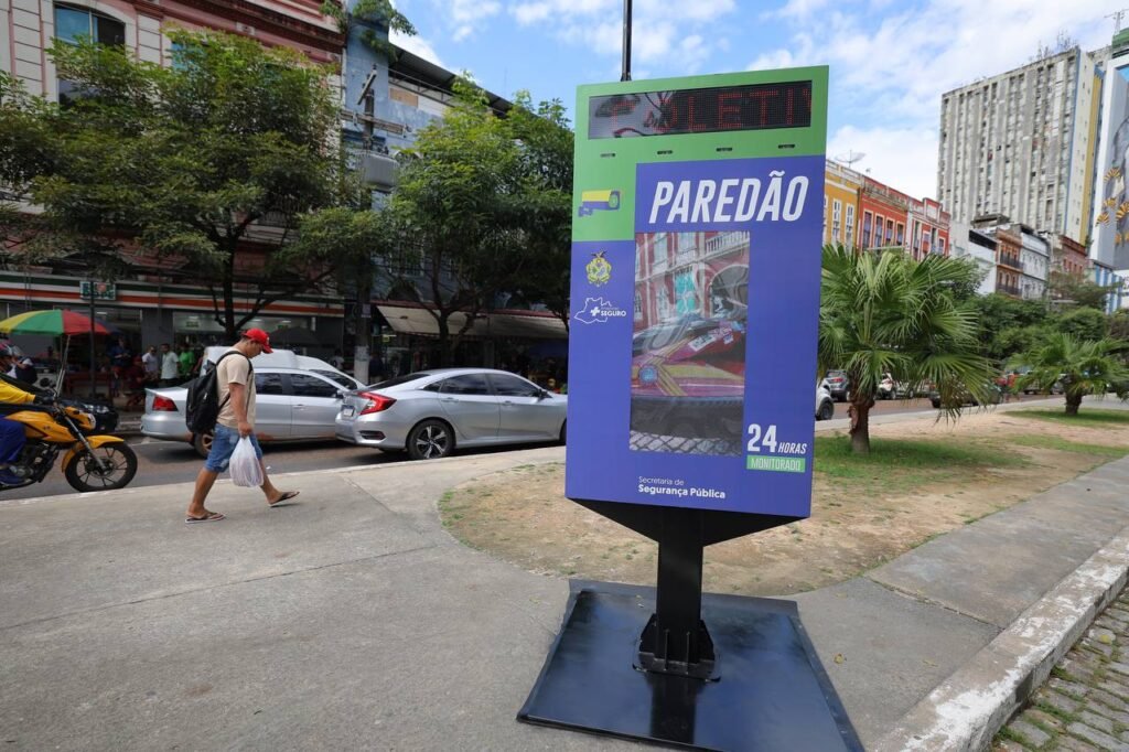 Sistema Paredão em Manaus ganha câmeras com reconhecimento facial paredão