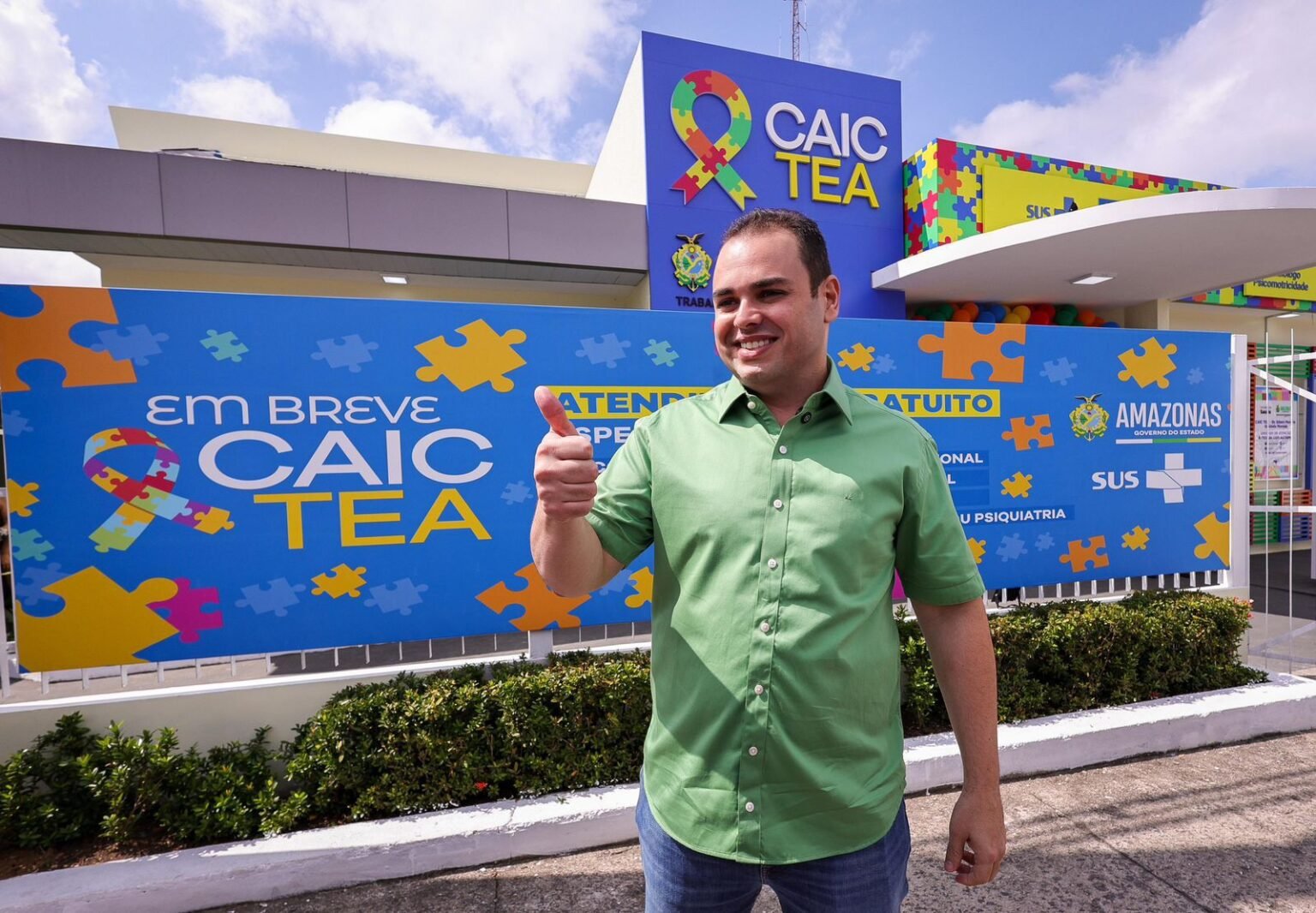 “É mais qualidade de vida e dignidade”, diz Roberto Cidade na inauguração de centro especializado para crianças com TEA