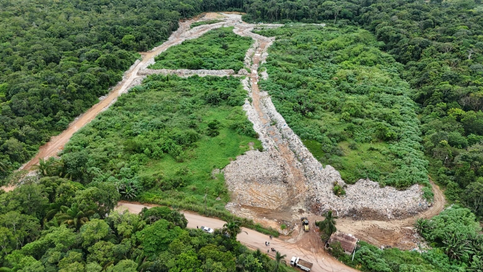 MPAM acompanha situação do lixão de Iranduba e cobra destinação adequada dos resíduos aterro