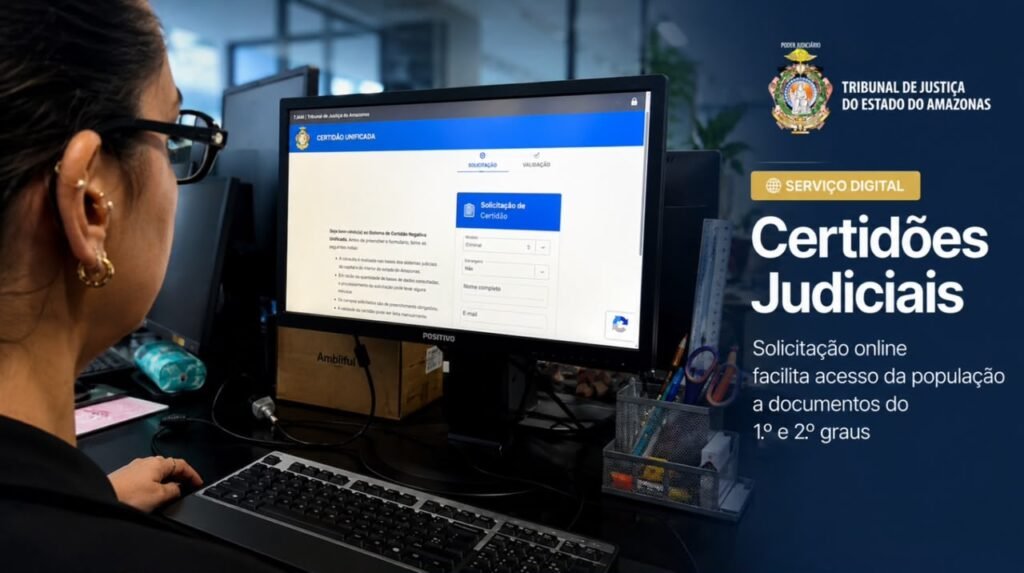 TJAM reforça orientações para emissão de certidões durante o período eleitoral TJAM