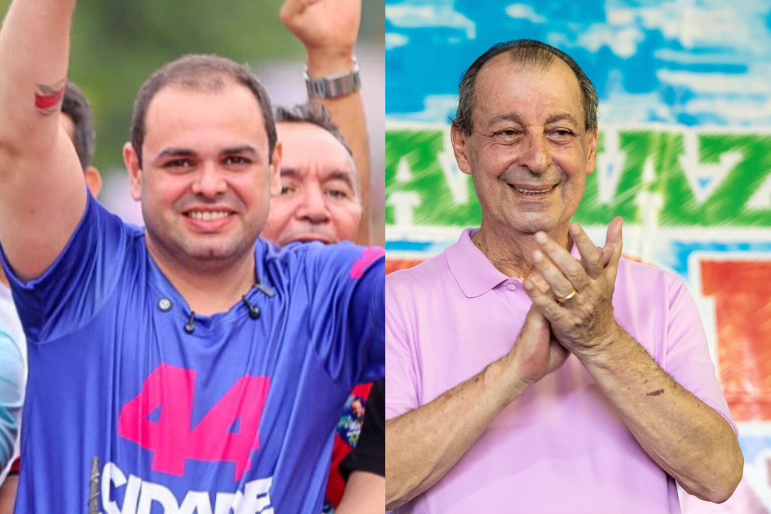 Segunda pesquisa aponta cenário de segundo turno entre Omar e Roberto Cidade no Amazonas