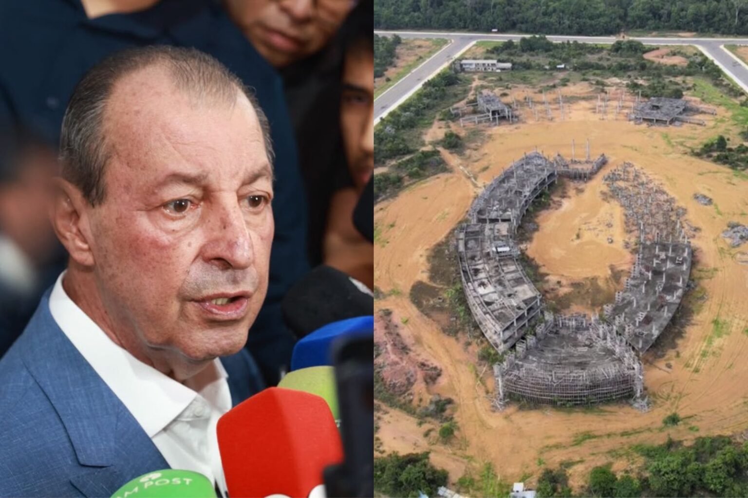 Omar quer retomar Cidade Universitária que custou R$ 100 milhões e virou ruína no AM Omar Aziz