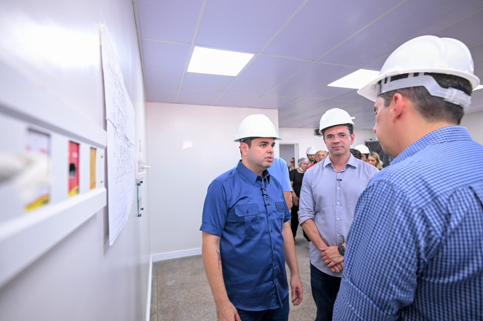 Roberto Cidade vistoria obras que ampliam e modernizam estrutura do SPA São Raimundo Roberto Cidade