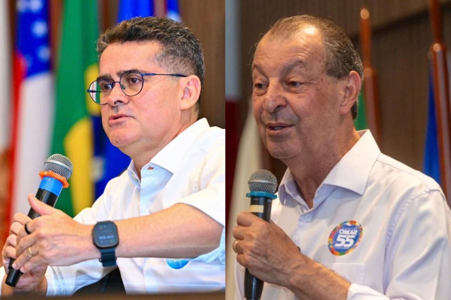 David e Omar lideram rejeição em nova pesquisa eleitoral Rejeição
