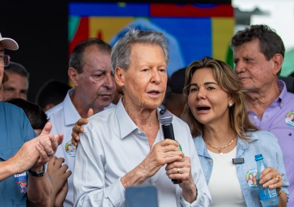 Arthur Virgílio Neto realiza agenda em Presidente Figueiredo ao lado de Eduardo Braga e Omar Aziz Arthur Vigílio