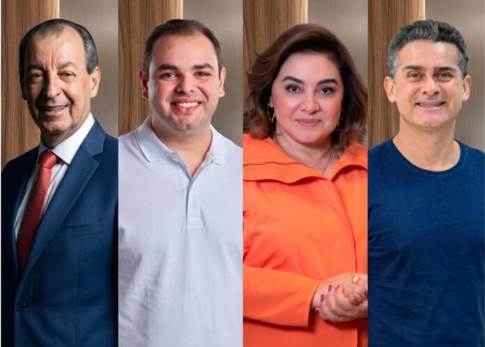 Projeta repete Pontual e coloca Omar e Cidade no 2° turno no Amazonas