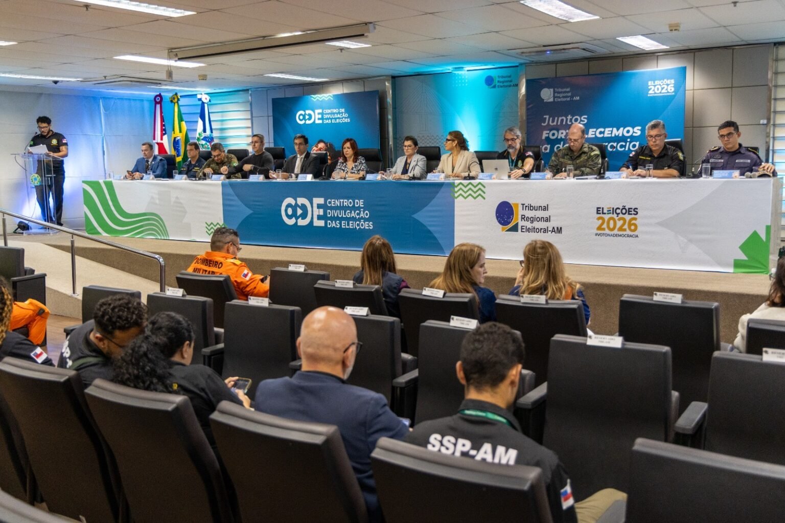 Eleições 2026: TRE-AM apresenta estrutura integrada na abertura do pleito